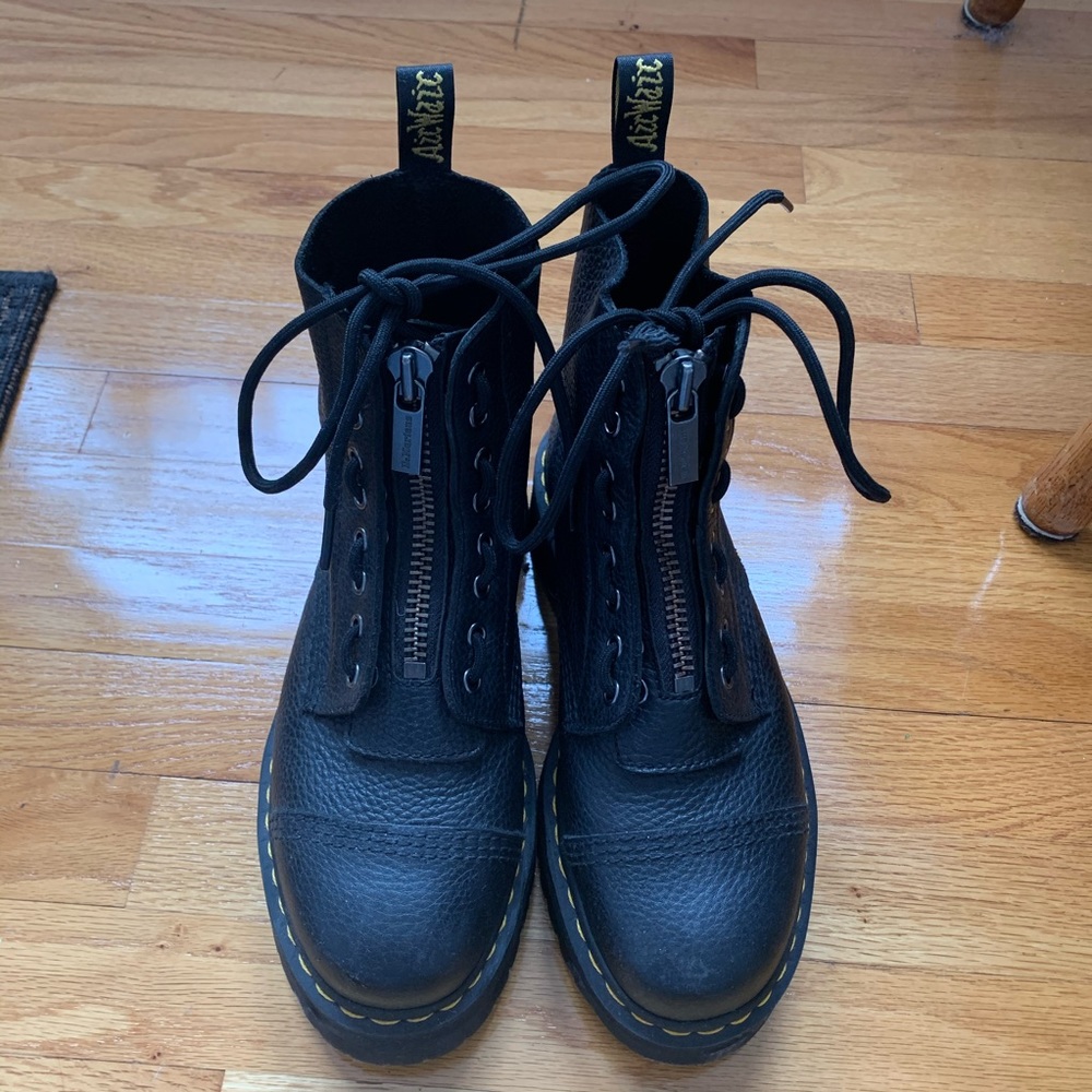 ON HOLD: Dr. Marten Sinclair Platform Zip-Up Boot